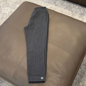 Woman’s grey pant, elastic waist. Soft lining